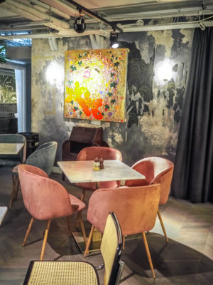 Scarlett Green Cafe London Daisy Green Collection